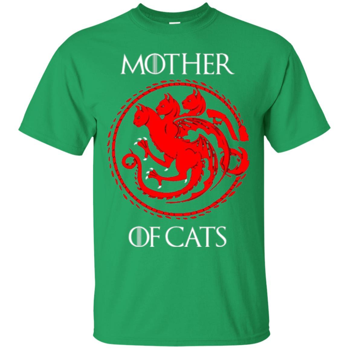 Cat Lover T-shirt Mother Of Cats Hot Irish Green