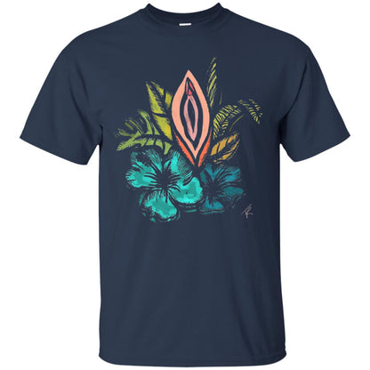 Vagina Tropical T-shirt Navy