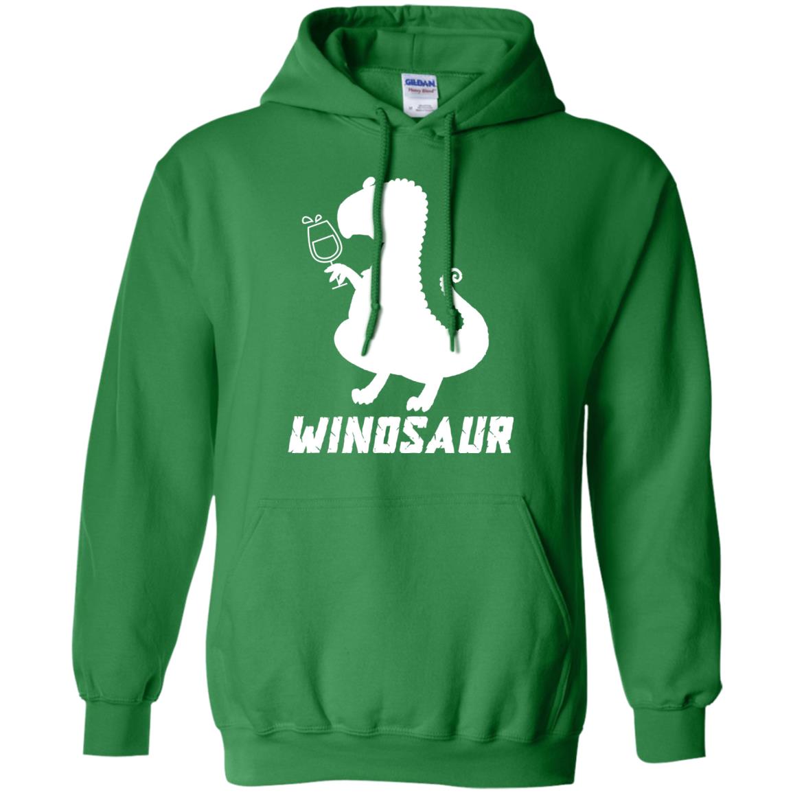 Drinking Party T-shirt Winosaur Wine Dinosaur Irish Green