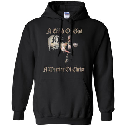 Crusader Knights Templar T-shirt A Child Of God Black