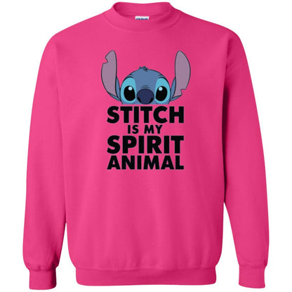 Disney Stitch Is My Spirit Animal T-shirt Heliconia