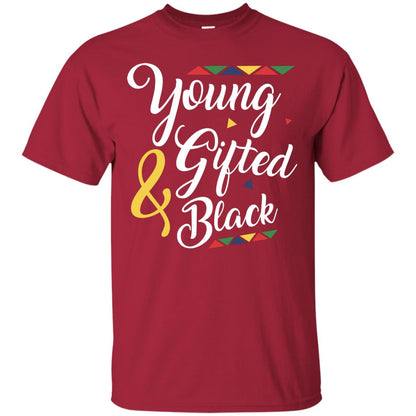 African American T-shirt Young Gifted And Black Cardinal