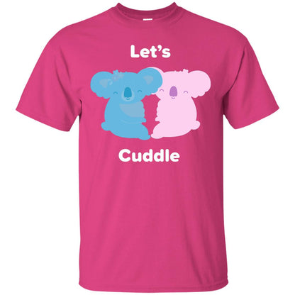 Lets Cuddle Koala Bear T-shirt Heliconia