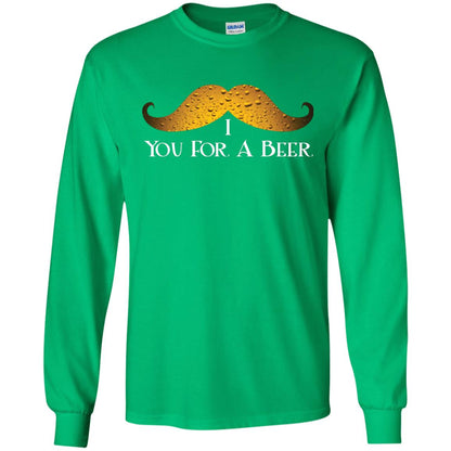 I Mustache You For A Beer Saint Patrick_s Day Irish Green