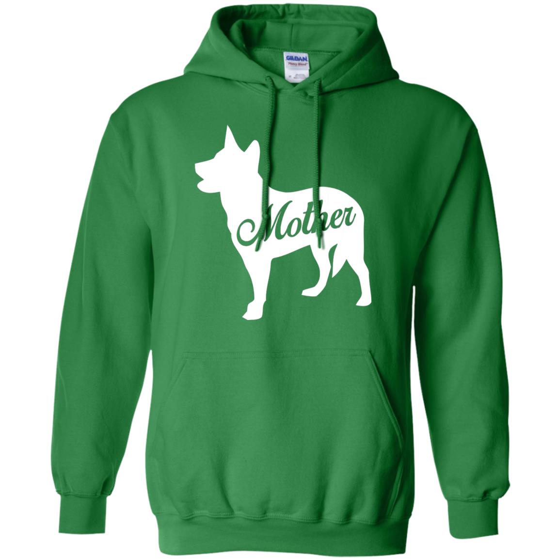 American Cattle Dog Mom T-shirt Irish Green
