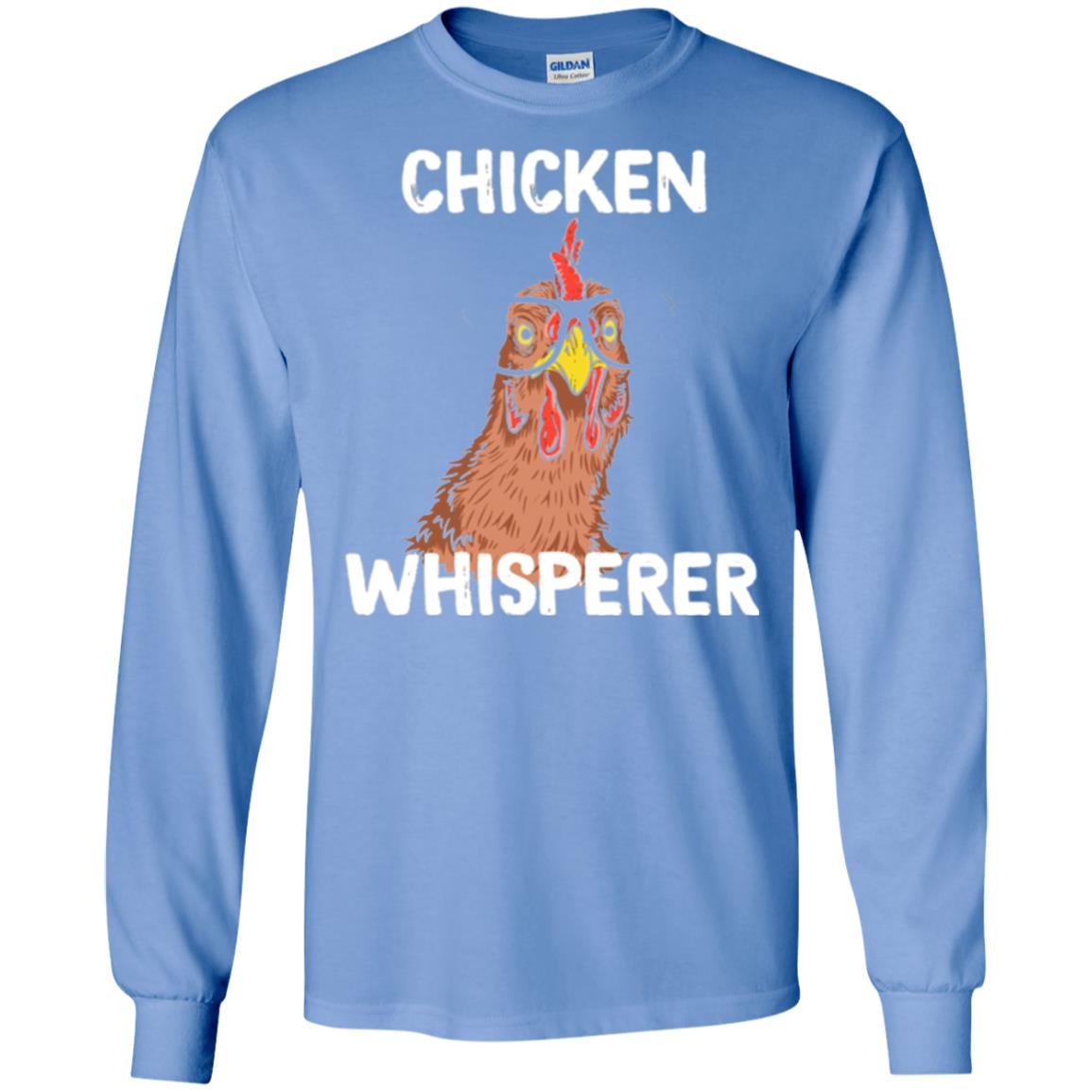 Chicken T-shirt Whisperer Carolina Blue