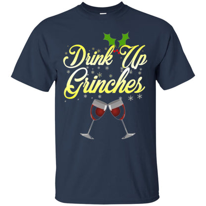 Christmas T-shirt Drink Up Grinches Navy