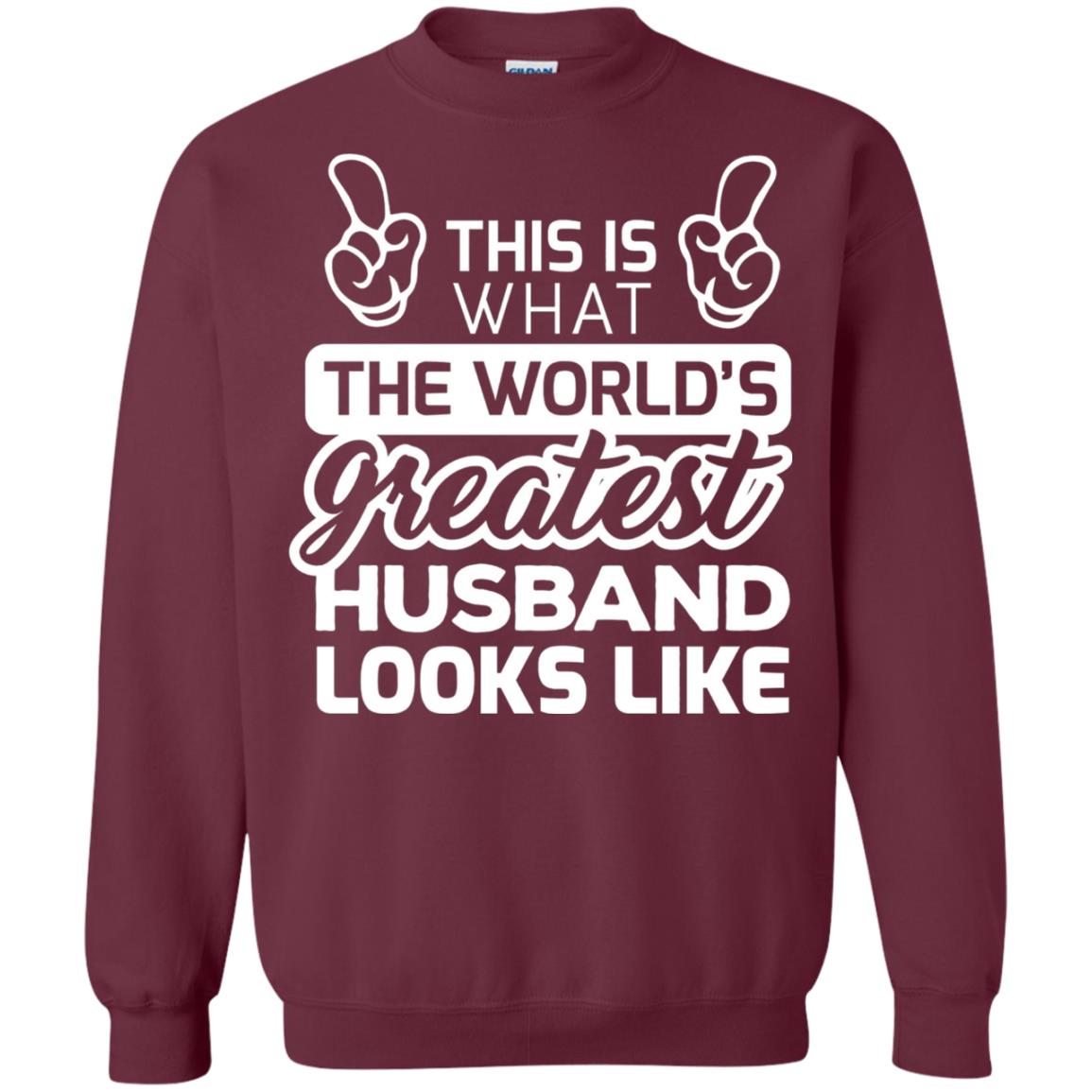 World_s Greatest Husband Best Husband Ever Looks Like T-shirt Maroon