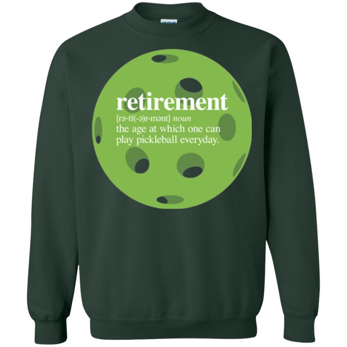 Pickleball T-shirt Retirement Definition T-shirt