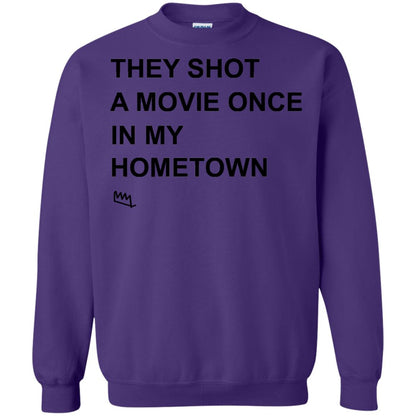 They Shot A Movie Once In My Hometown Shirts Purple