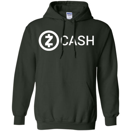 Cryptocurrency Zec Logo T-shirt Zcash Forest Green