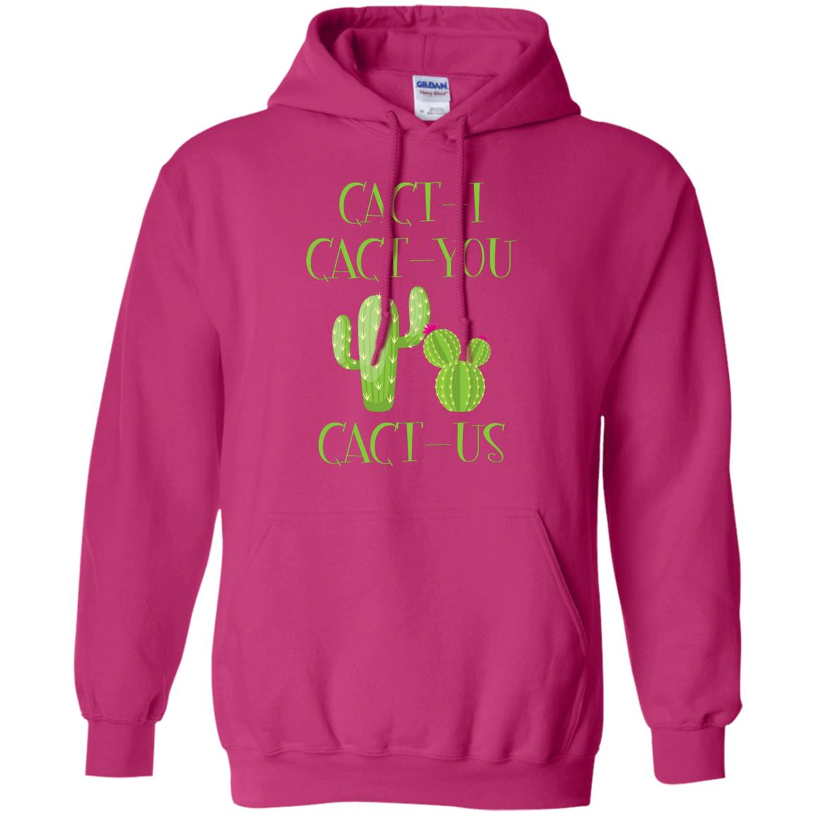 Cact I Cact You Cact Us Funny Cactus Lover Shirt Heliconia