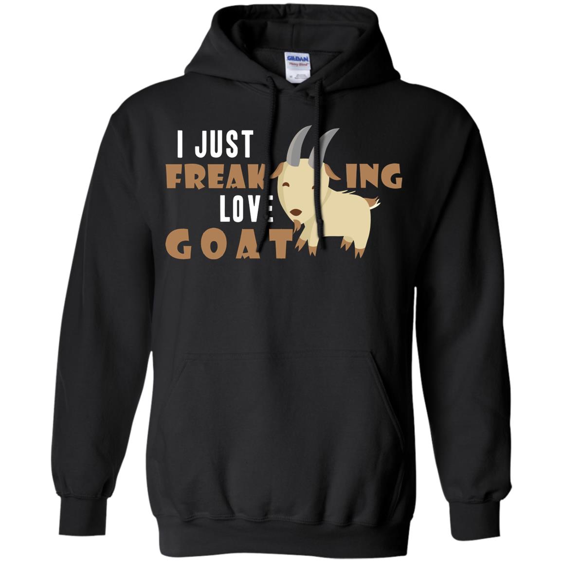 I Just Freaking Love Goat Shirt Black