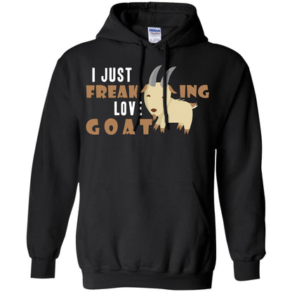 I Just Freaking Love Goat Shirt Black