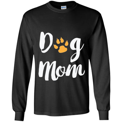 Dog Lovers T-shirt Dog Mom Black