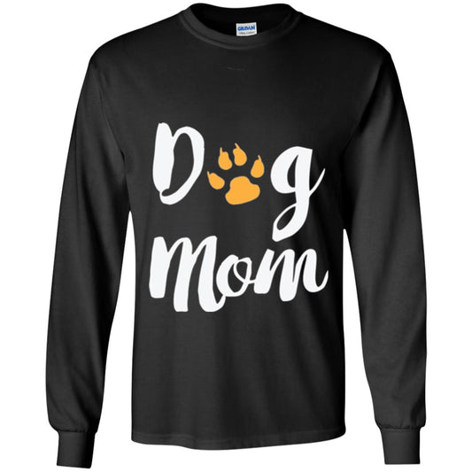 Dog Lovers T-shirt Dog Mom Black