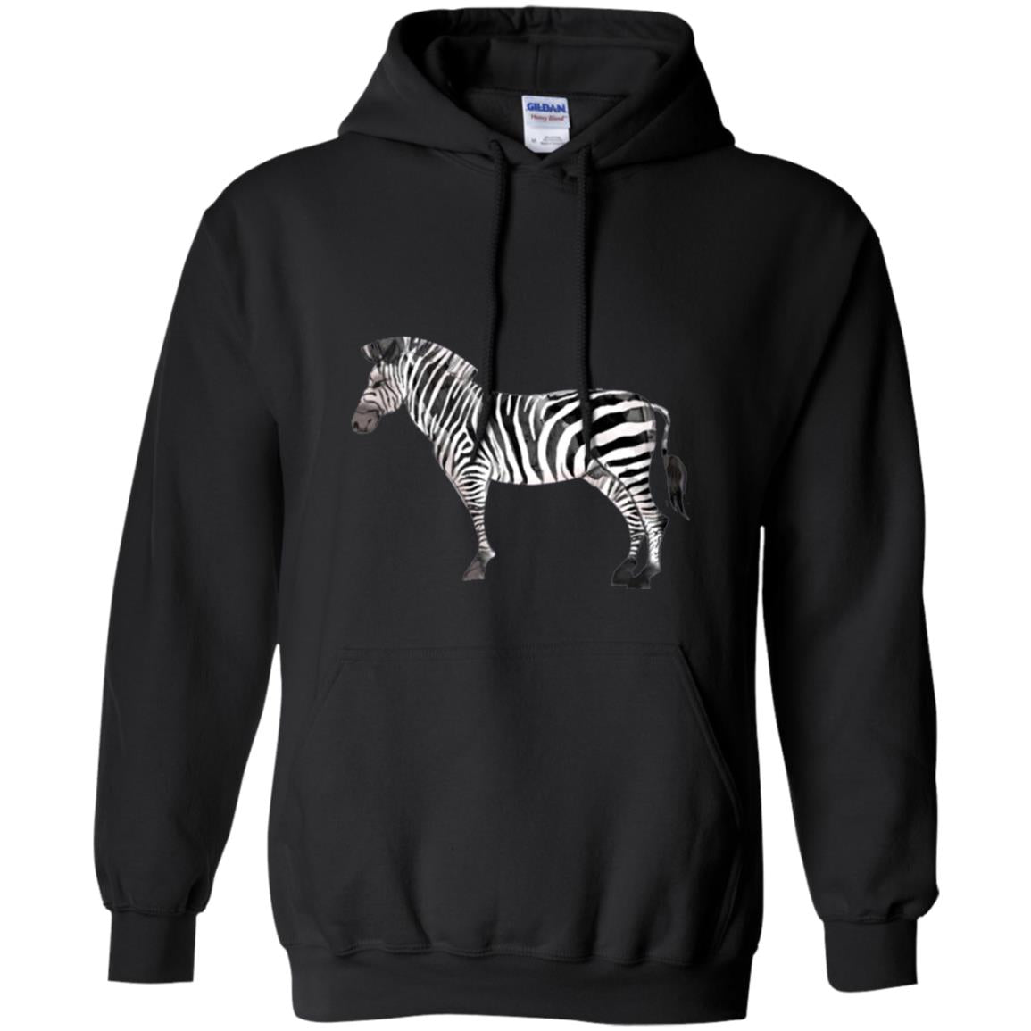Awesome Zebra T-shirt Black