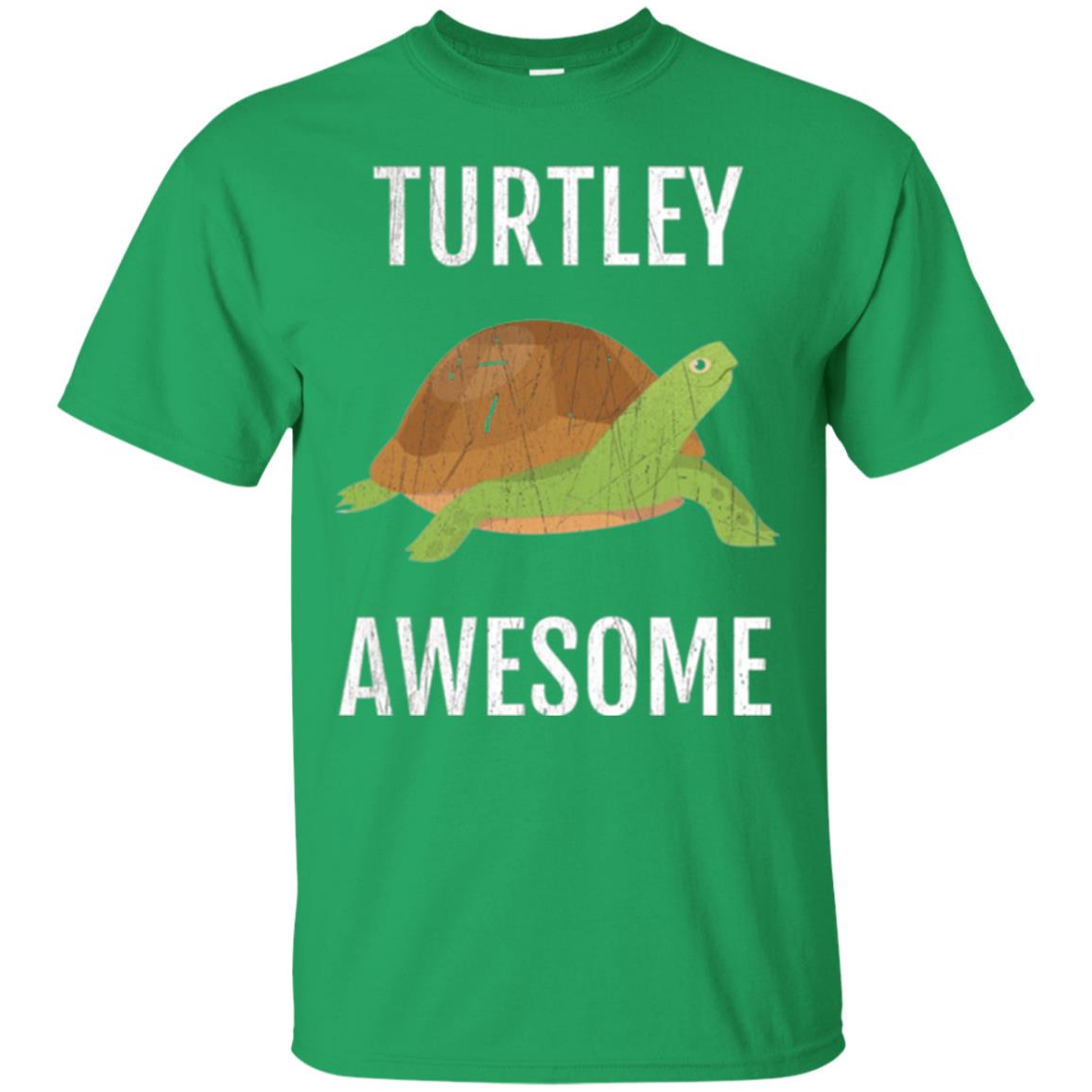 Turtle T-shirt Turtley Awesome Irish Green