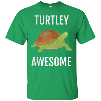 Turtle T-shirt Turtley Awesome Irish Green