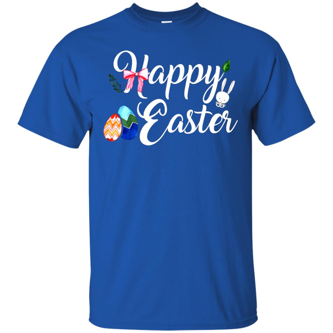 Happy Easter Egg T-shirt Royal