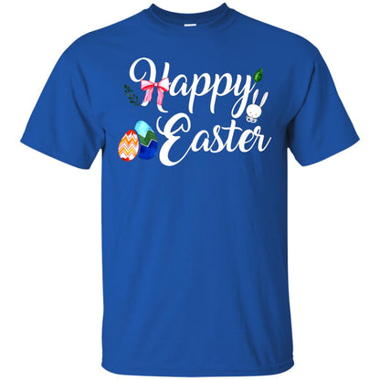 Happy Easter Egg T-shirt Royal