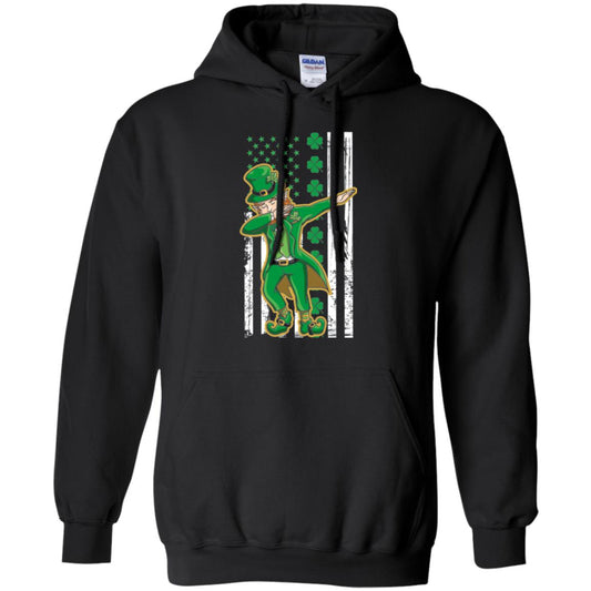 Dabbing Leprechaun St. Patrick's Day T-shirt Black