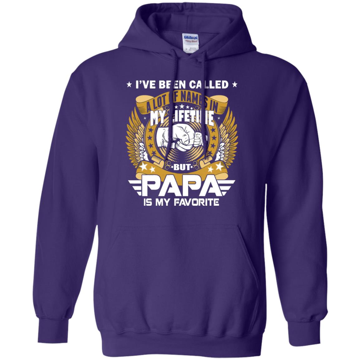 But Papa Is My Favorite Papa Shirt Purple