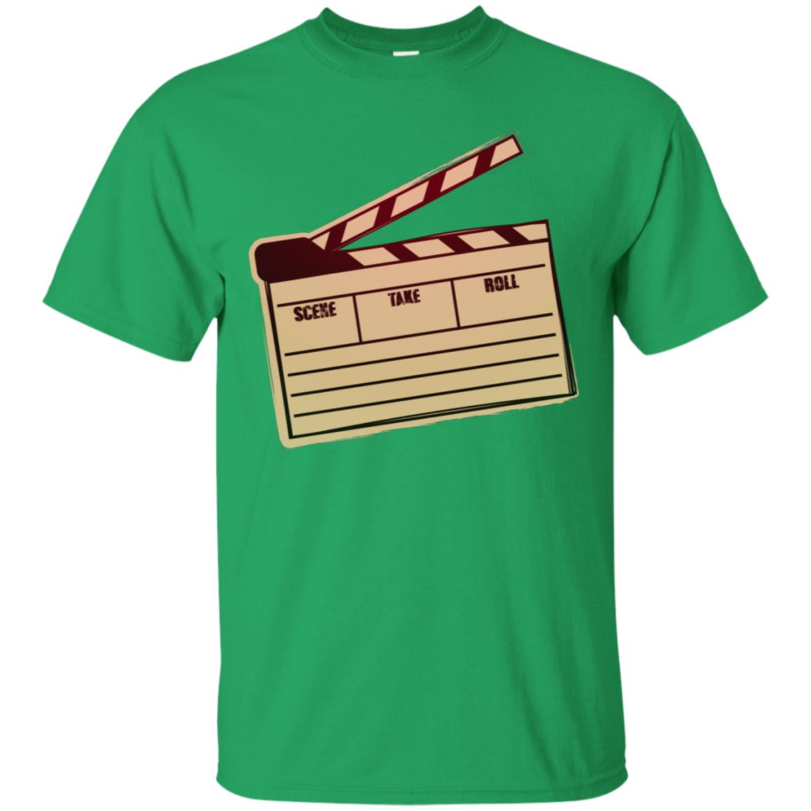 Movie Clapper Filmmaker Film Student Shirt Irish Green