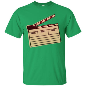 Movie Clapper Filmmaker Film Student ShirtG200 Gildan Ultra Cotton T-Shirt