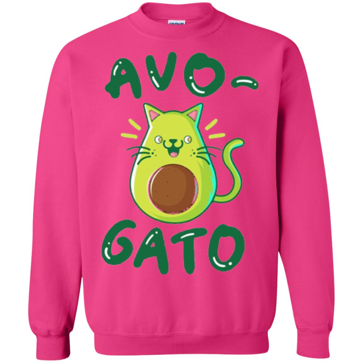 Cat Lovers T-shirt Avocado Avogato Heliconia