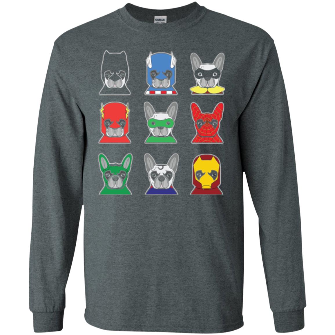 Dog Lover T Shirt Bulldog Bulldogs Heroes Dark Heather
