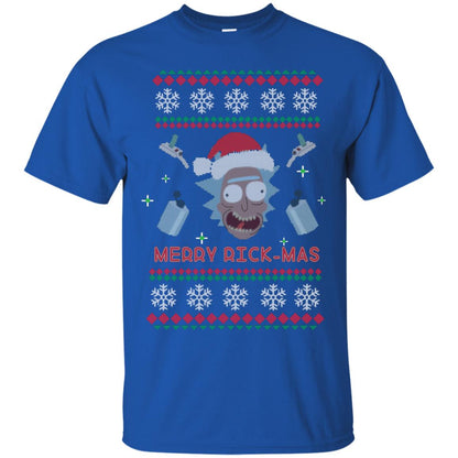 Mery Rick-mas Shirt Royal
