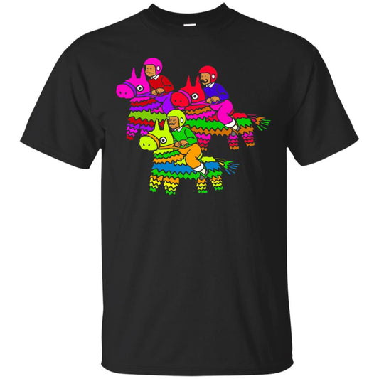 Cinco De Derby Pinata Jockeys Horse Race T-shirt Black