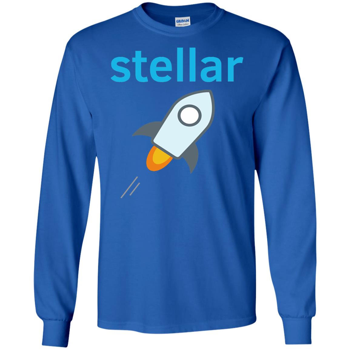 Hodl Stellar Lumens Xlm Crypto Investing T-shirt Royal