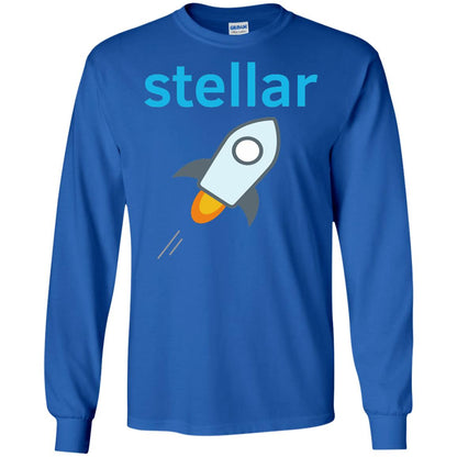 Hodl Stellar Lumens Xlm Crypto Investing T-shirt Royal
