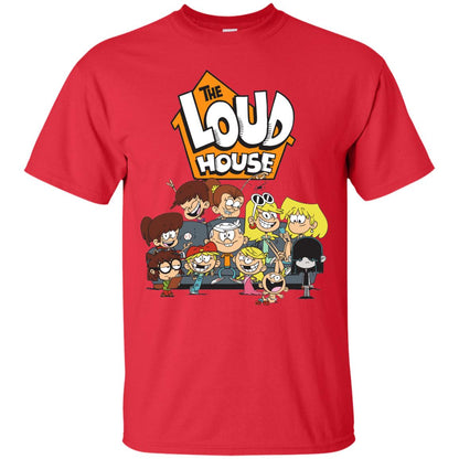 Nickelodeon The Loud House Character T-shirt Red