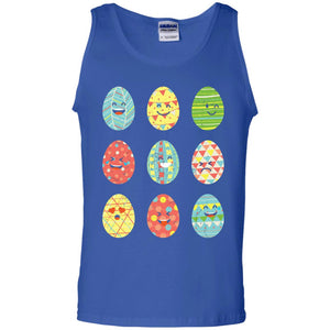 Happy Egg Emoji Easter Sunday Egg Hunt T-shirt