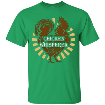Farmer T-shirt Chicken Whisperer Irish Green