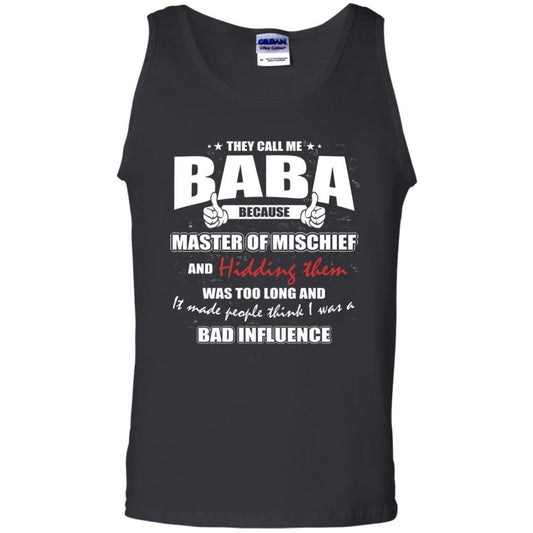 Baba T-shirt They Call Me Baba Black