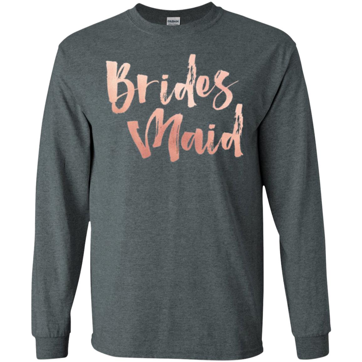 Bridal Shower Wedding Party Bridesmaid T-shirt Dark Heather