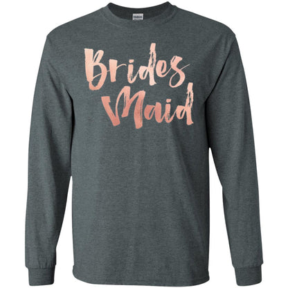 Bridal Shower Wedding Party Bridesmaid T-shirt Dark Heather
