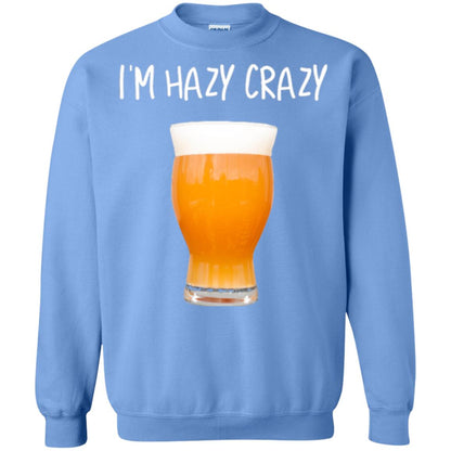 Funny Craft Beer Tshirt I_m Hazy Crazy Carolina Blue