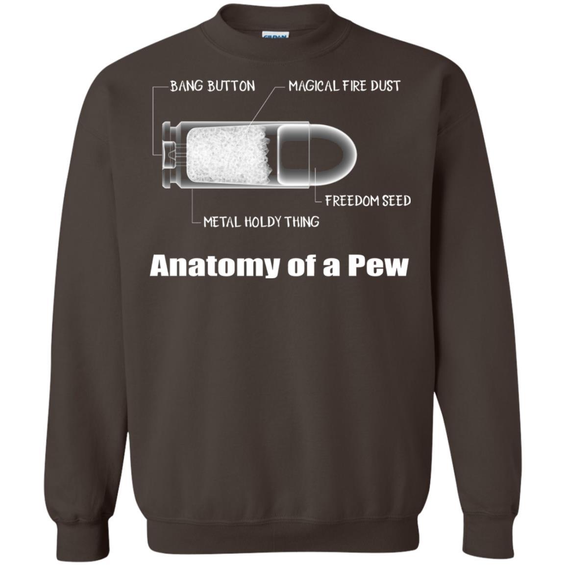 Bullet T-shirt The Anatomy Of A Pew Dark Chocolate