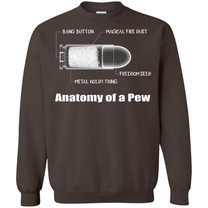 Bullet T-shirt The Anatomy Of A Pew Dark Chocolate