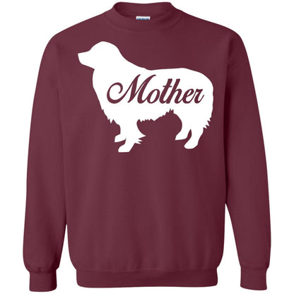 Border Collie Dog Mom T-shirt Maroon