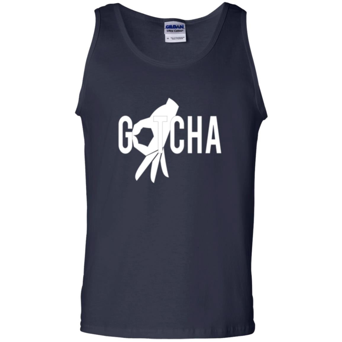 Gotcha Finger Circle Game T-shirt Navy