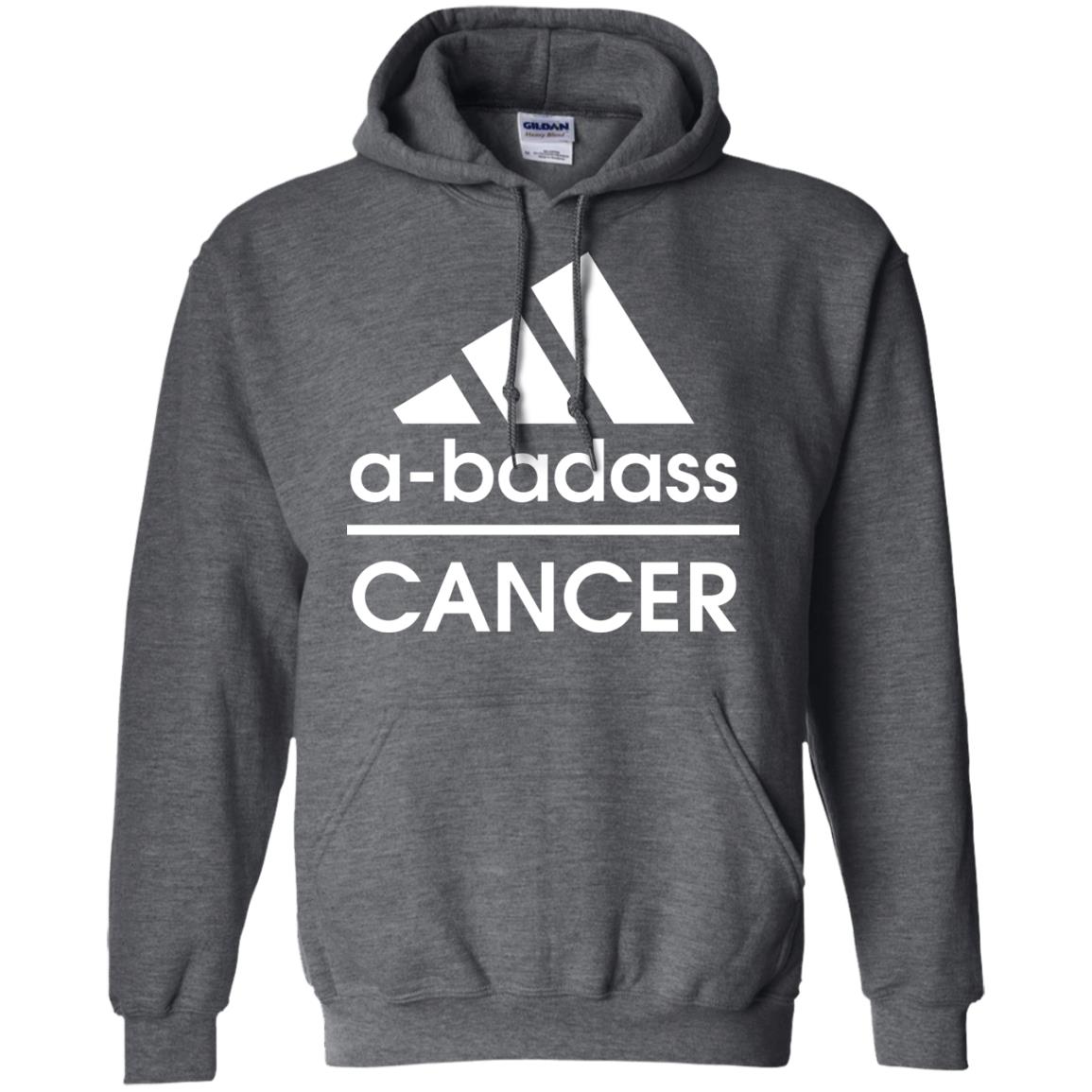 Abadass Cancer Shirt Dark Heather