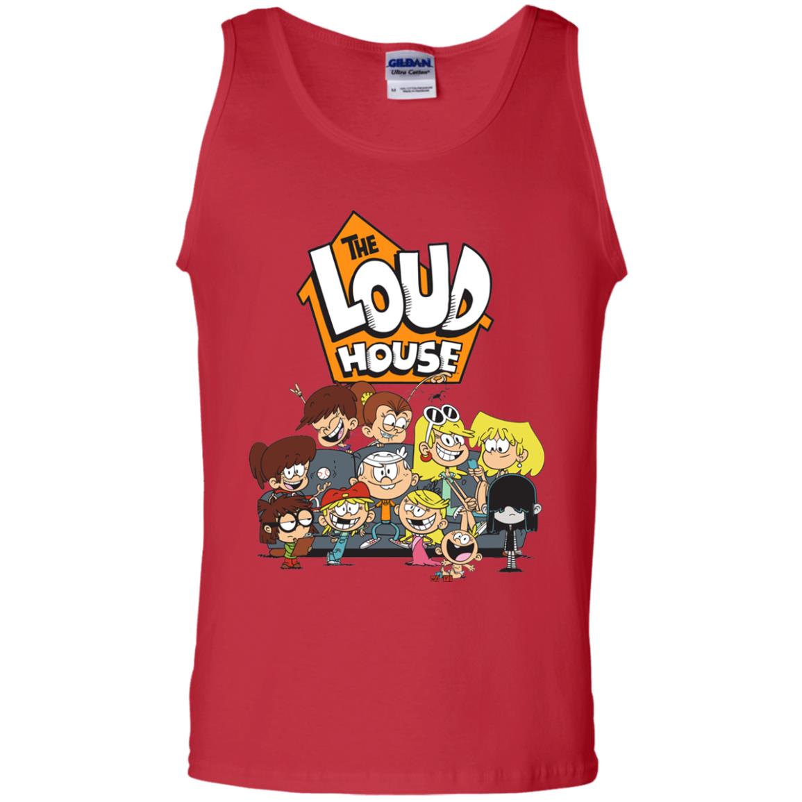 Nickelodeon The Loud House Character T-shirt Red