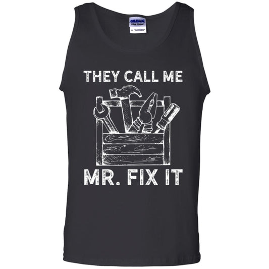 Handyman T-shirt They Call Me Mr. Fix It T-shirt Black