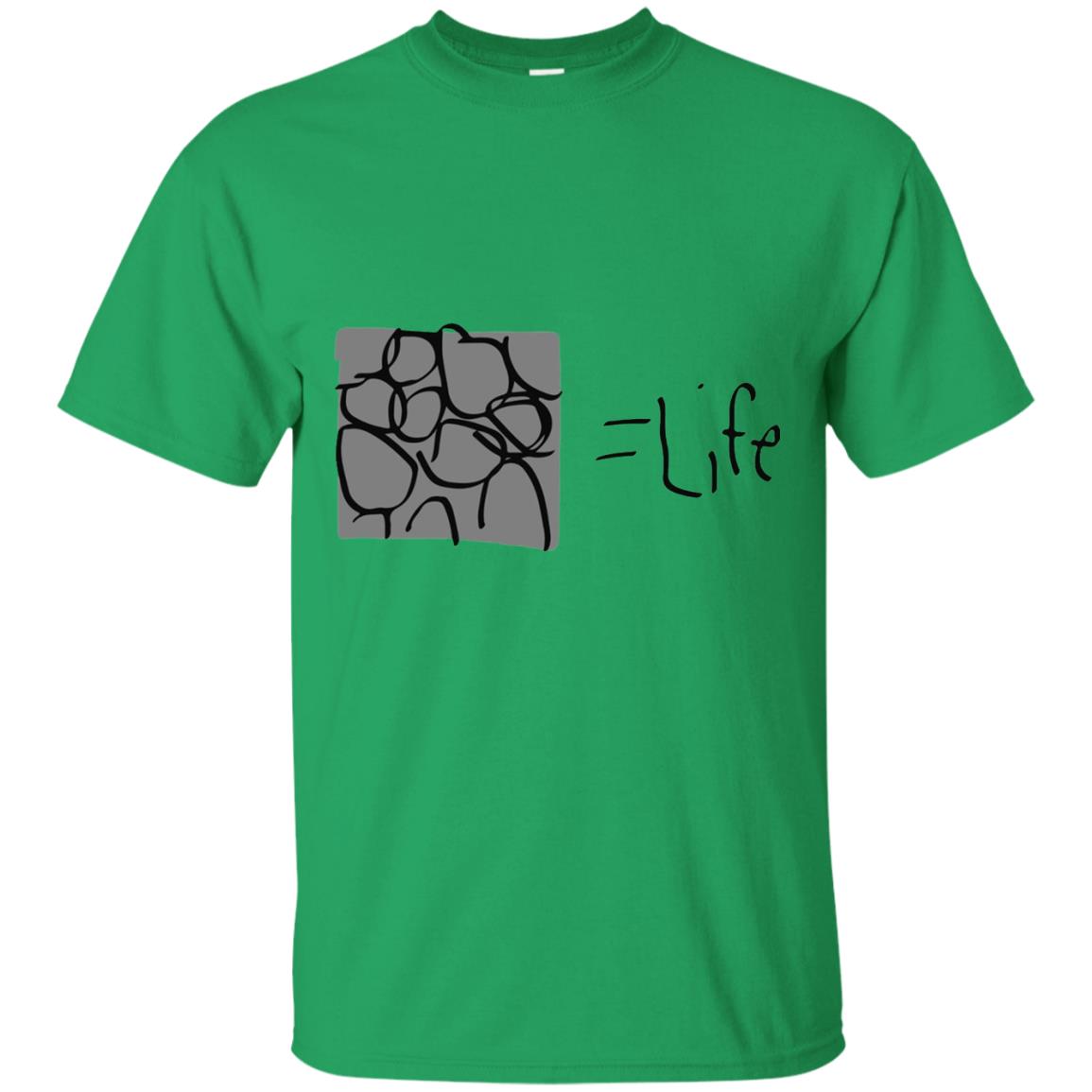 Cobblestone Equals Life Video Game Gamers Shirt Irish Green